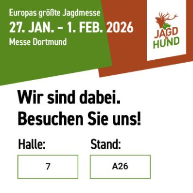 Plakat der Messe Jagd & Hund 2026